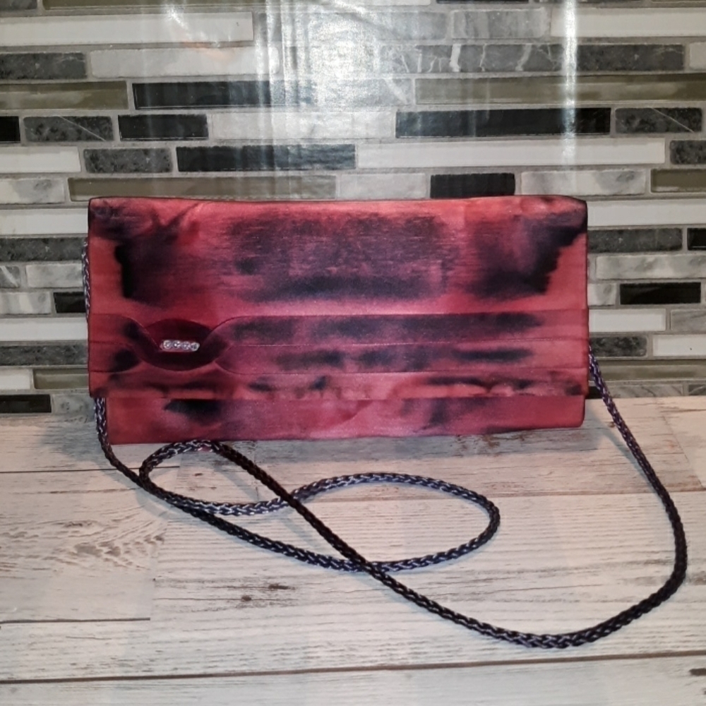Tie dye small pocketbook purse